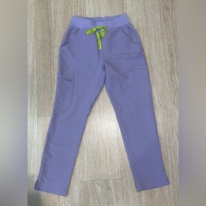 Figs Lavender Dew Yola Scrub Pants